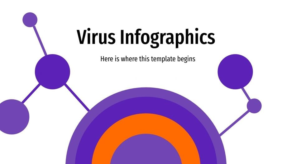 Virus Infographics power point