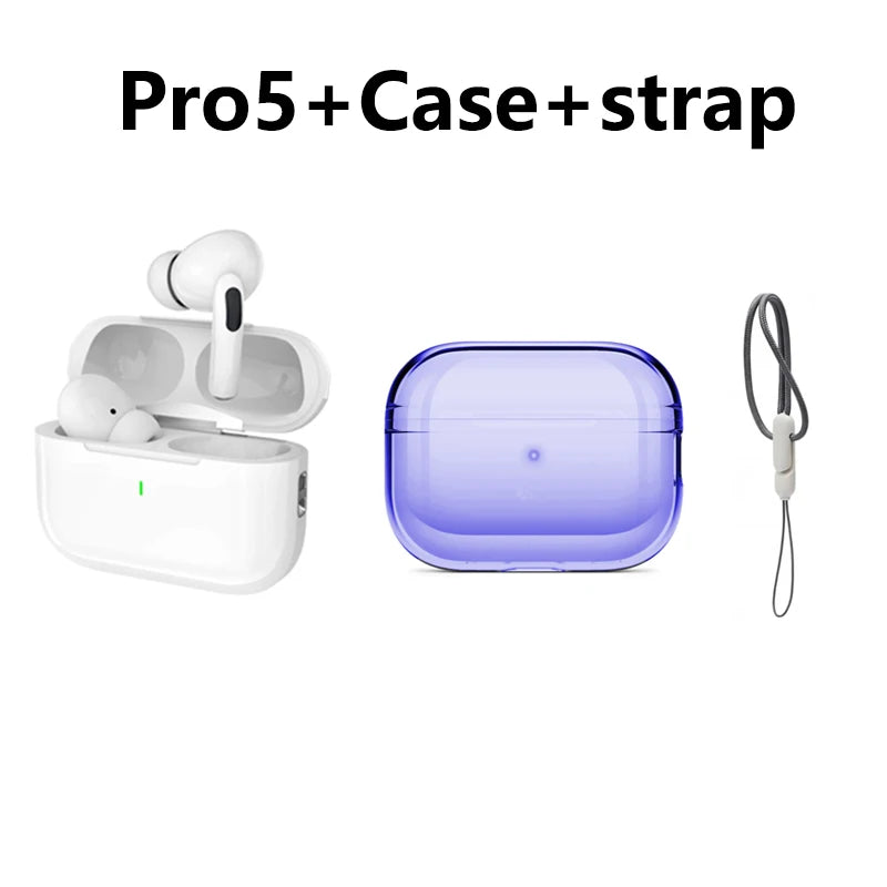 Original Pro 5 TWS Max Wireless Bluetooth Earphones Sport Earbuds In Ear Noise Cancelling Headset For iPhone Android Headphone