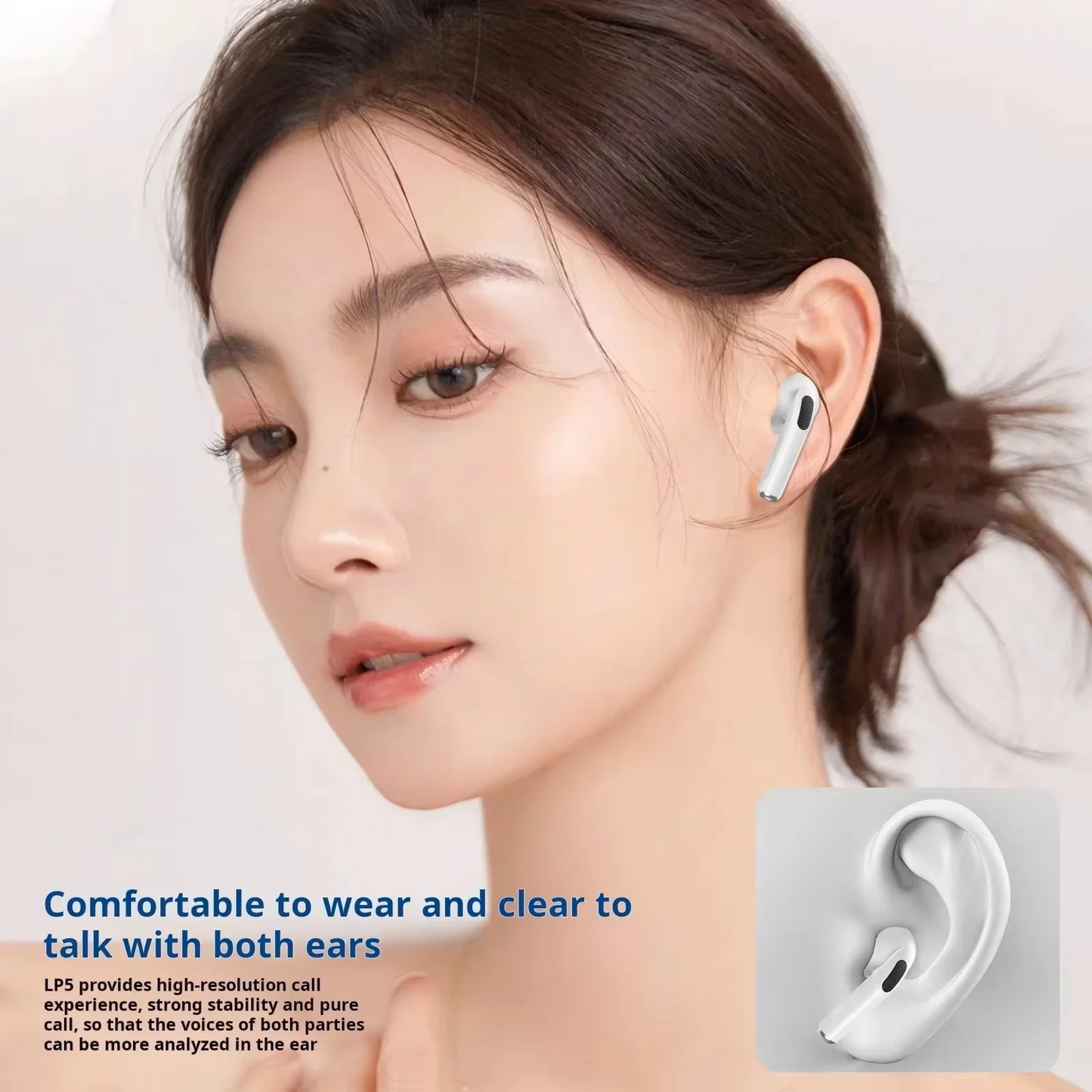 Original Pro 5 TWS Max Wireless Bluetooth Earphones Sport Earbuds In Ear Noise Cancelling Headset For iPhone Android Headphone