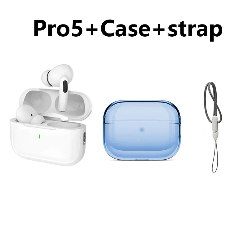 Original Pro 5 TWS Max Wireless Bluetooth Earphones Sport Earbuds In Ear Noise Cancelling Headset For iPhone Android Headphone