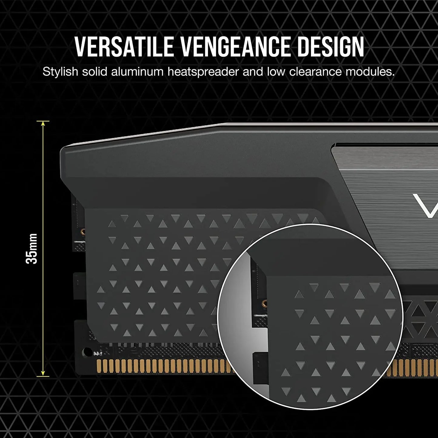 Corsair Vengeance DDR5 RAM 16GB 32GB 5200 6000 6400MHz Intel Optimized Desktop Memory ,Onboard Voltage Regulation, XMP 3.0