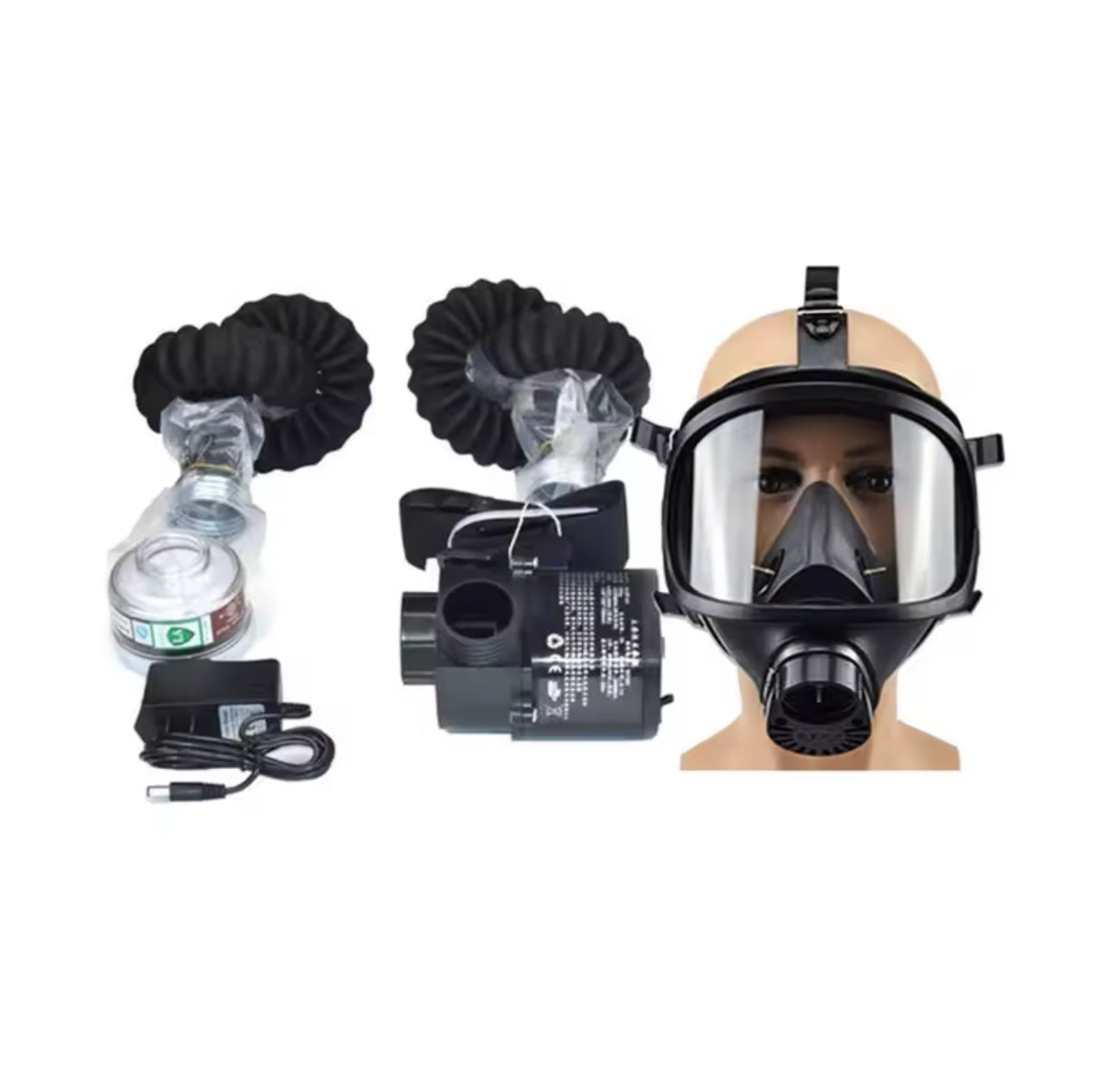 Safety Gas Mask Breathing Syste