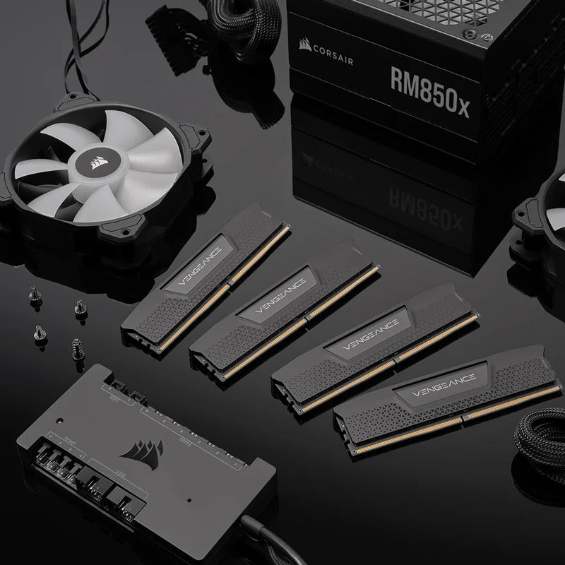 Corsair Vengeance DDR5 RAM 16GB 32GB 5200 6000 6400MHz Intel Optimized Desktop Memory ,Onboard Voltage Regulation,  XMP 3.0