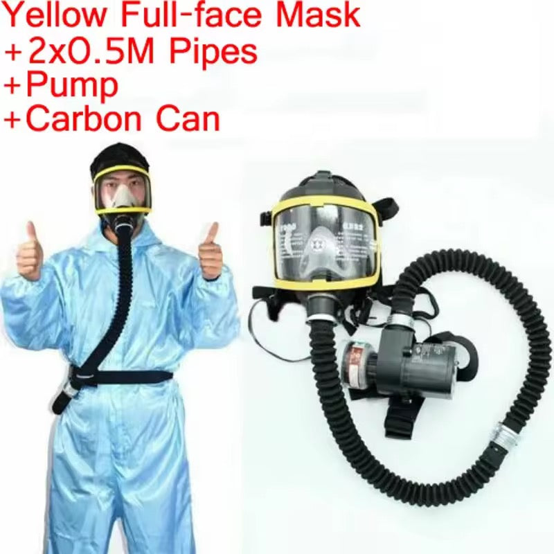 Safety Gas Mask Breathing Syste