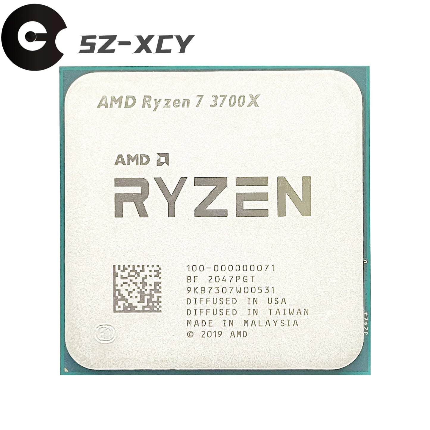 AMD Ryzen 7 3700X R7 3700X 3.6 GHz Eight-Core Sixteen-Thread CPU Processor 65W 7NM L3=32M 100-000000071 Socket AM4
