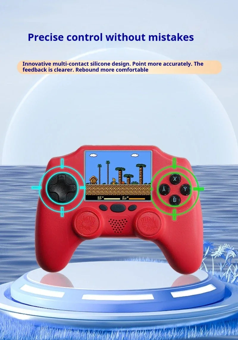 Mini Retro Handheld Video Game Console 3.5 Inch HD Built-in 1000 Retro Classical 8 Bit Games Play for Family Gifts