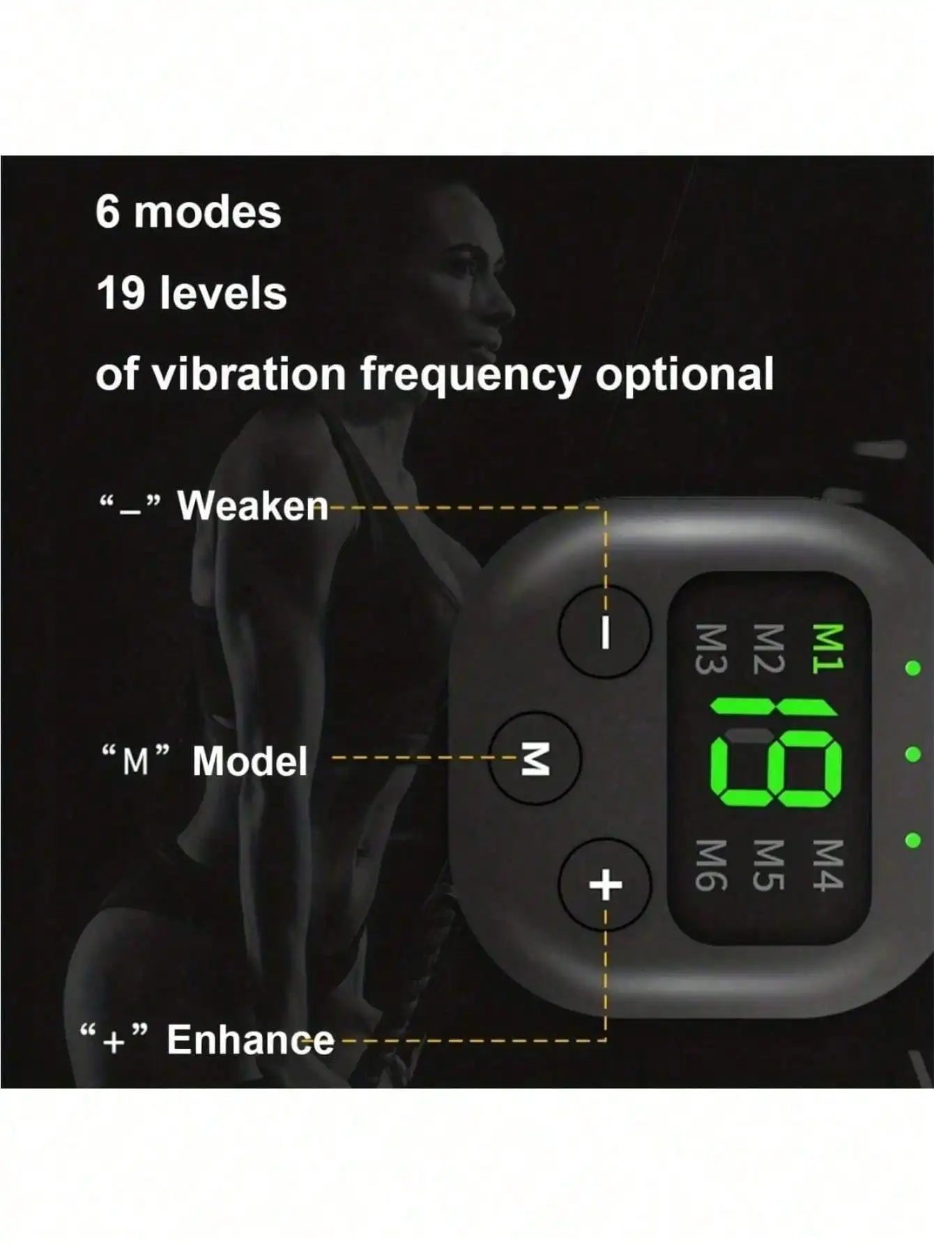 Electric Waist Massager, Exercise Waist Belt , Portable Body Massager Belt, Arm Hip Leg Waist Full Body Exercise