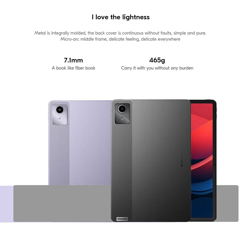 Global ROM Lenovo Xiaoxin Pad 2024 Tab 6 / 8GB 128GB Qualcomm Snapdragon 685 11'' 90Hz Display 8MP Camera 7040mAh 20W Charging