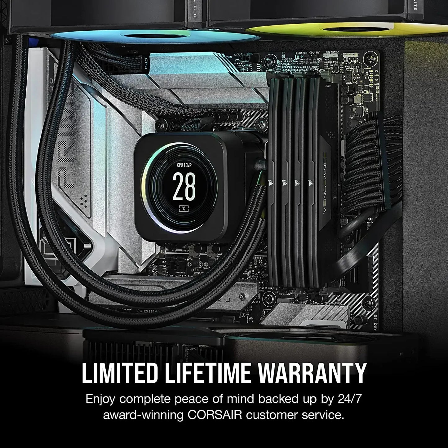 Corsair Vengeance DDR5 RAM 16GB 32GB 5200 6000 6400MHz Intel Optimized Desktop Memory ,Onboard Voltage Regulation,  XMP 3.0